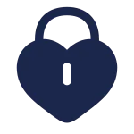 Heart Lock SVG Icon